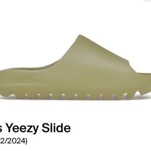 Yeezy Slide in Resin - size 10 Authentic